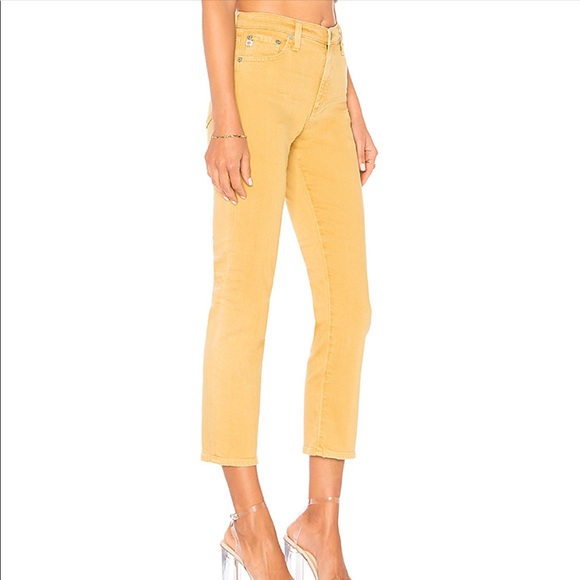 NEW • AG Jeans • Isabelle High Rise Straight Crop - Picture 3 of 7